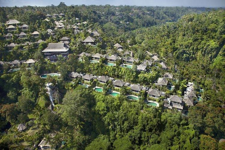 Zájezd The Royal Pita Maha Resort ***** - Bali / Ubud - Letecký snímek