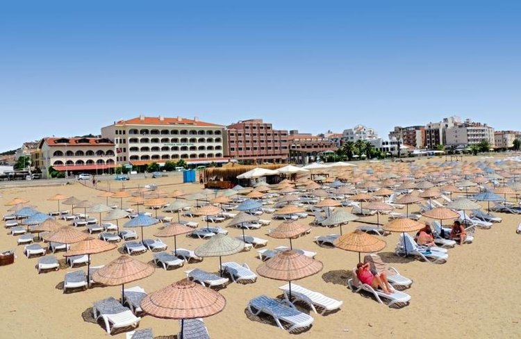 Zájezd Olivera Resort *** - Egejská riviéra - od Ayvaliku přes Izmir až po Cesme / Ayvalik - Pláž