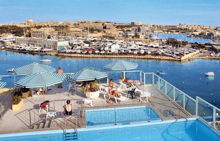 Zájezd Bayview *** - ostrov Malta / Sliema - Bazén