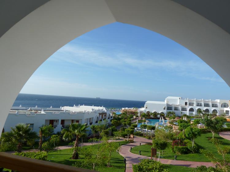 Zájezd Albatros Palace Resort ***** - Šarm el-Šejch, Taba a Dahab / Sharm el Sheikh - pohled z pokoje*