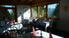 Jídelna s výhledem na Dolomity