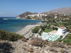 pohled z kopce nad hotelem Irini Mare