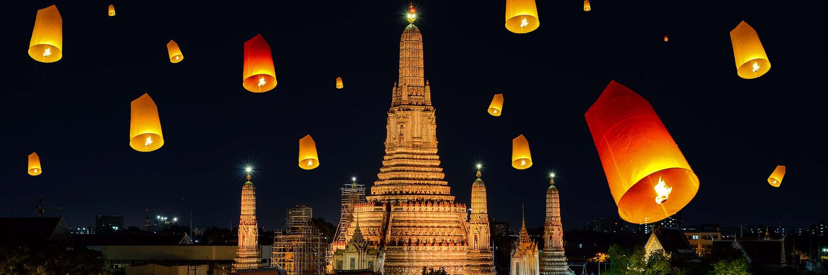 Náboženství, historie a kultura v Bangkoku a okolí