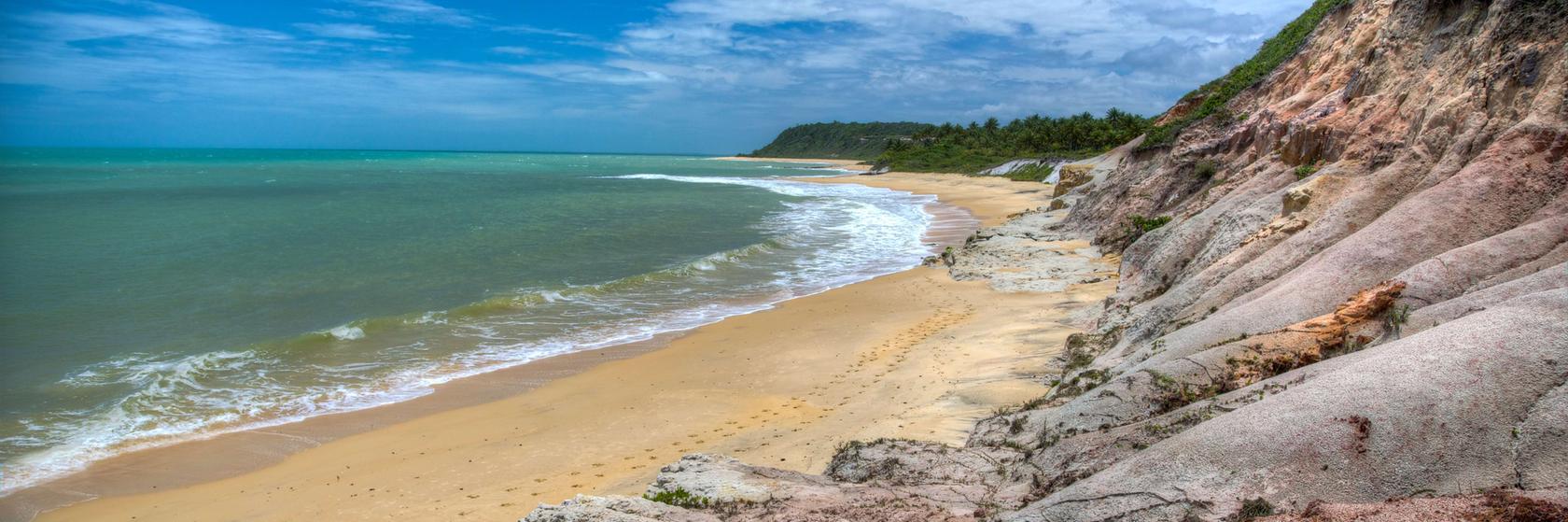Moře na severovýchodu Brazílie