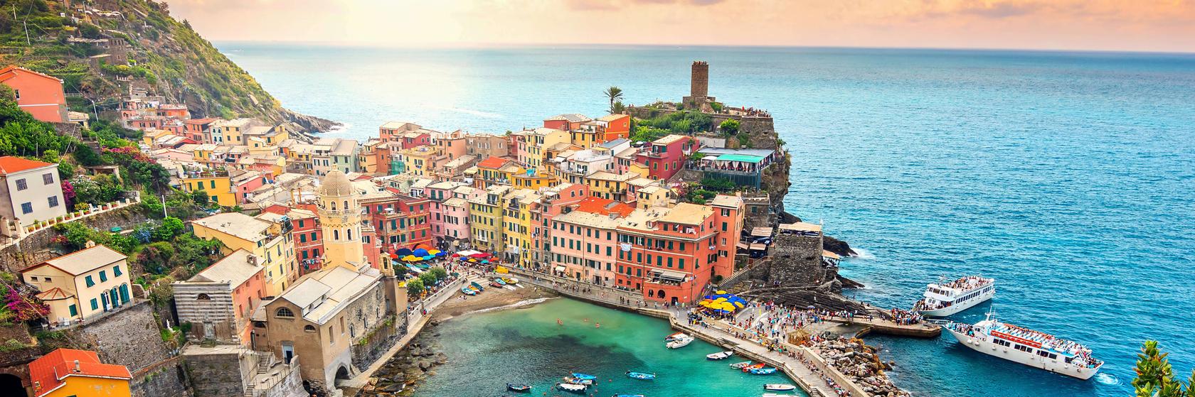 O lokalitě na Italské riviéře - od Cinque Terre po San Remo