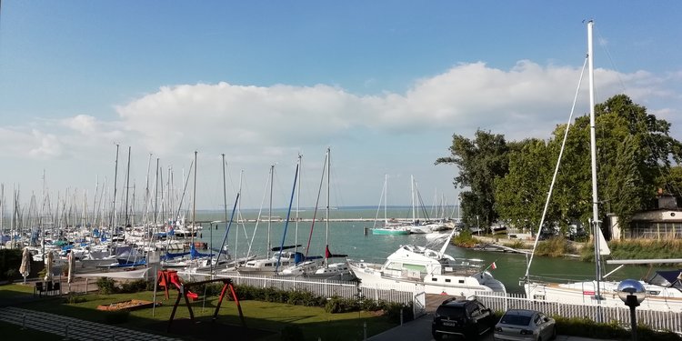 Zájezd Yacht ****+ - Balaton / Siófok - Výhled na přístav