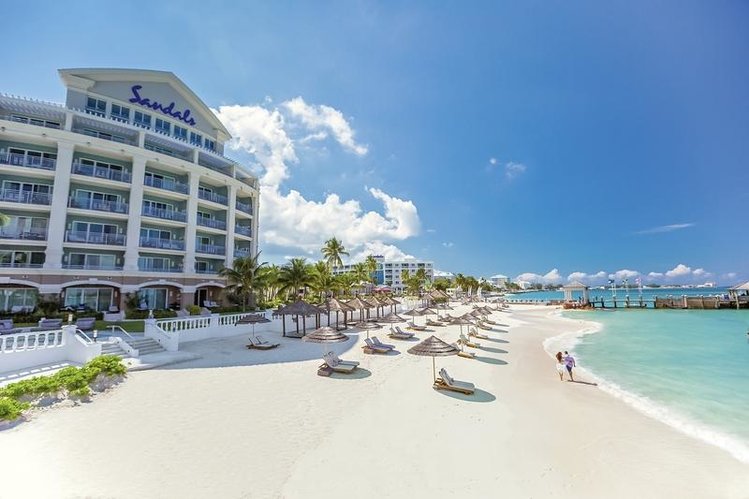 Zájezd Sandals Royal Bahamian Spa Resort & Offshore Island ***** - Bahamy / Nassau - Pláž