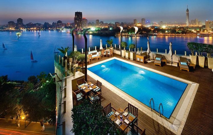 Zájezd Kempinski Nile Hotel ***** - Káhira - Gíza - Memphis / Káhira-město - Bazén