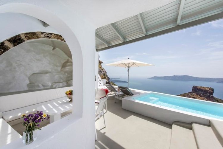 Zájezd Aqua Luxury Suites **** - Santorini / Imerovigli - Koupelna