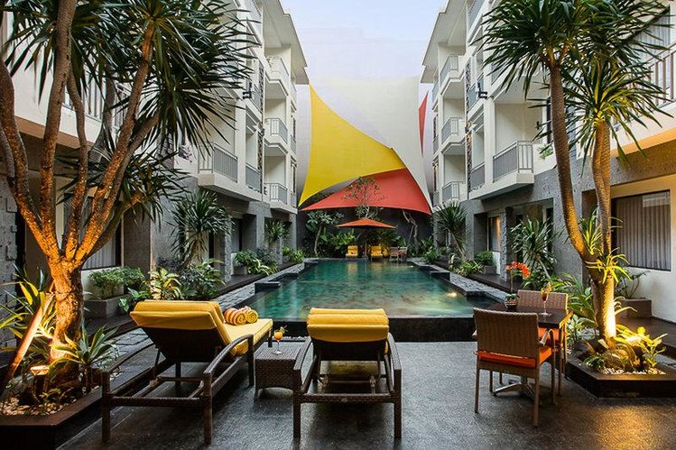 Zájezd The Sunset Hotel & Restaurant *** - Bali / Kuta - Bazén