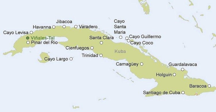 Zájezd El Marques *** - Holguín a okolí / Camagüey - Mapa