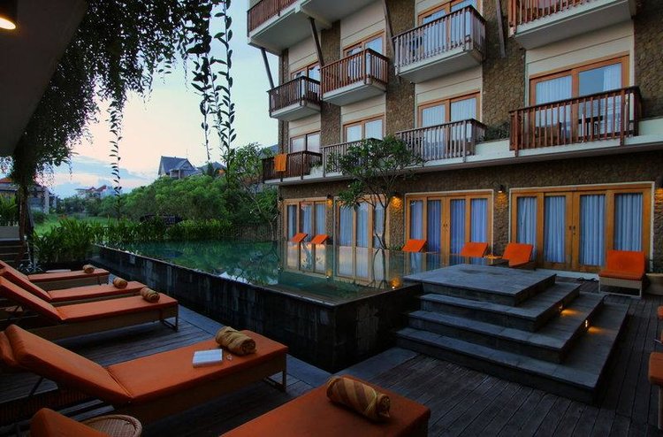 Zájezd The Kirana Hotel, Resto and Spa **** - Bali / Canggu - Terasa