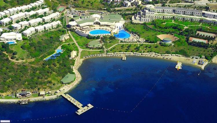 Zájezd Yasmin Bodrum Resort ***** - Egejská riviéra - Bodrum / Turgutreis - Letecký snímek