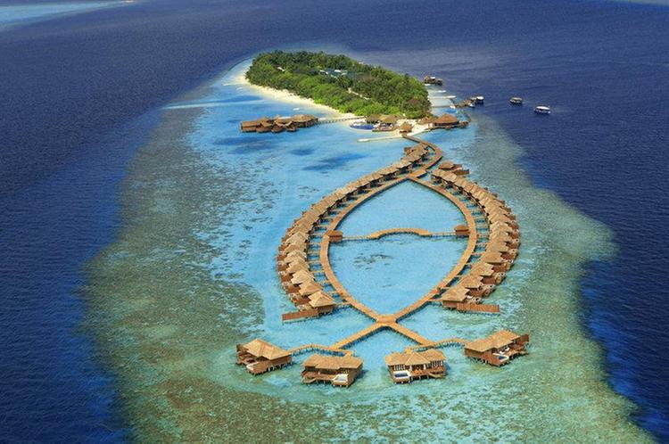 Zájezd Lily Beach Resort & Spa ***** - Maledivy / Ari Atol - Letecký snímek