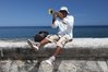Trumpetista na Maleconu