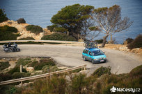 Naše auto na Formentoru