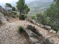 Cesta z klášteru Puig de Maria