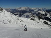 pohled na část lyžařského areálu Fieberbrunn