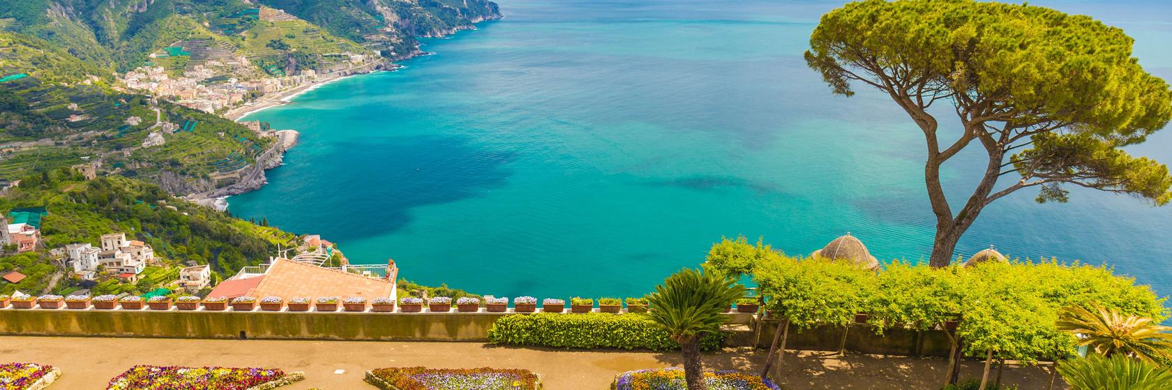 Dovolená pobřeží Amalfi - Neapolský záliv