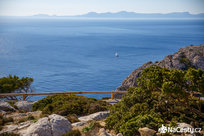 Výhled od majáku na Formentoru