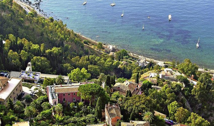 Zájezd Villa Schuler **** - Sicílie - Liparské ostrovy / Taormina - Letecký snímek