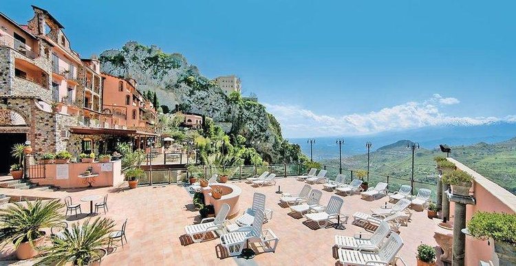 Zájezd Villa Sonia **** - Sicílie - Liparské ostrovy / Castelmola - Terasa