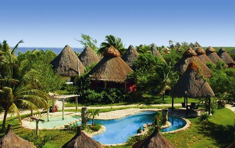 Zájezd Villas Delfines *** - Yucatan / Isla Holbox - Bazén