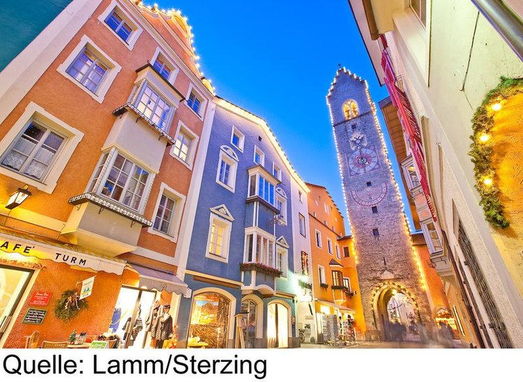 Zájezd Lamm *** - Jižní Tyrolsko - Dolomity / Sterzing - Pohled na město