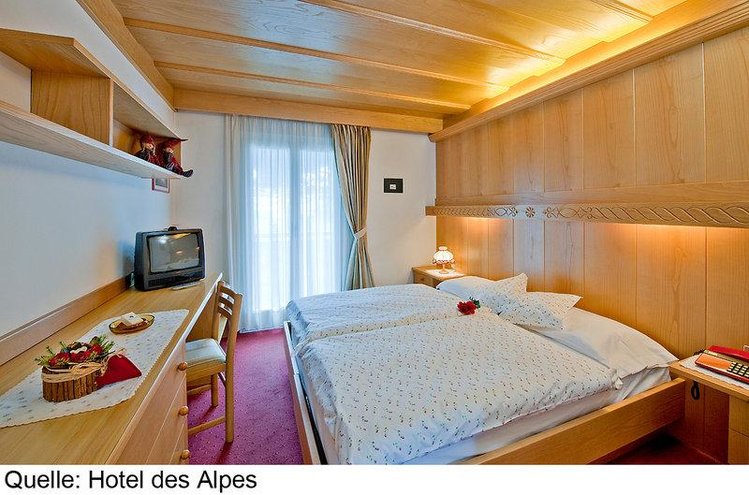 Zájezd Des Alpes **** - Jižní Tyrolsko - Dolomity / Soraga - Příklad ubytování