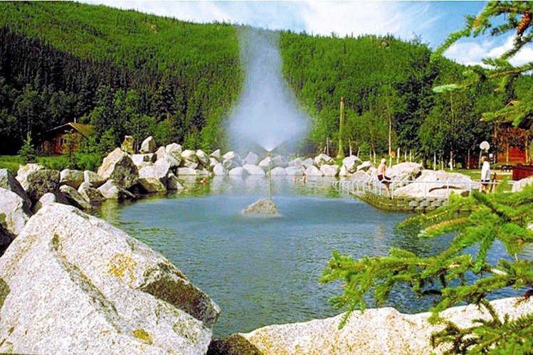 Zájezd Chena Hot Springs Resort *** - Aljaška - Anchorage / Fairbanks - Bazén