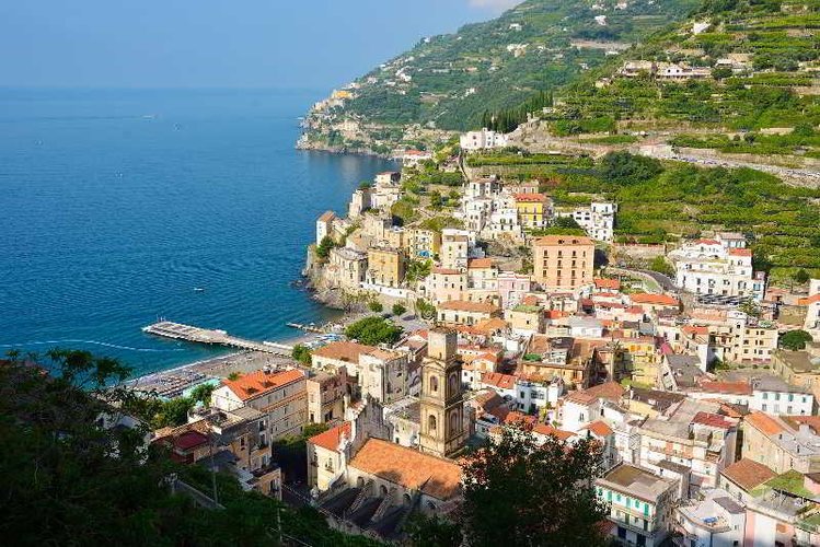 Zájezd Villa Romana **** - pobřeží Amalfi - Neapolský záliv / Minori - Záběry místa