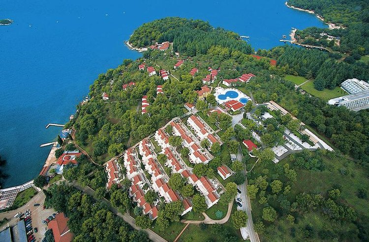 Zájezd Apartments Bellevue Plava Laguna **** - Istrie / Poreč - Letecký snímek