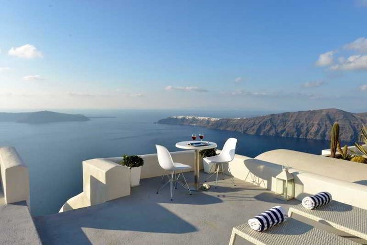 Zájezd Dreaming View Suites Hotel **** - Santorini / Imerovigli - Zahrada