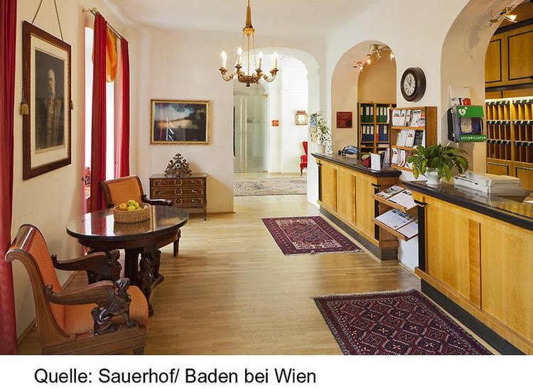 Zájezd Grand Hotel Sauerhof **** - Dolní Rakousy / Baden u Vídně - Vstup