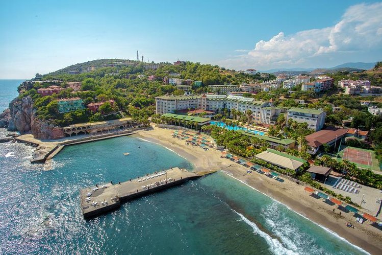 Zájezd Kemal Bay Hotel ***** - Turecká riviéra - od Side po Alanyi / Konakli - Pláž