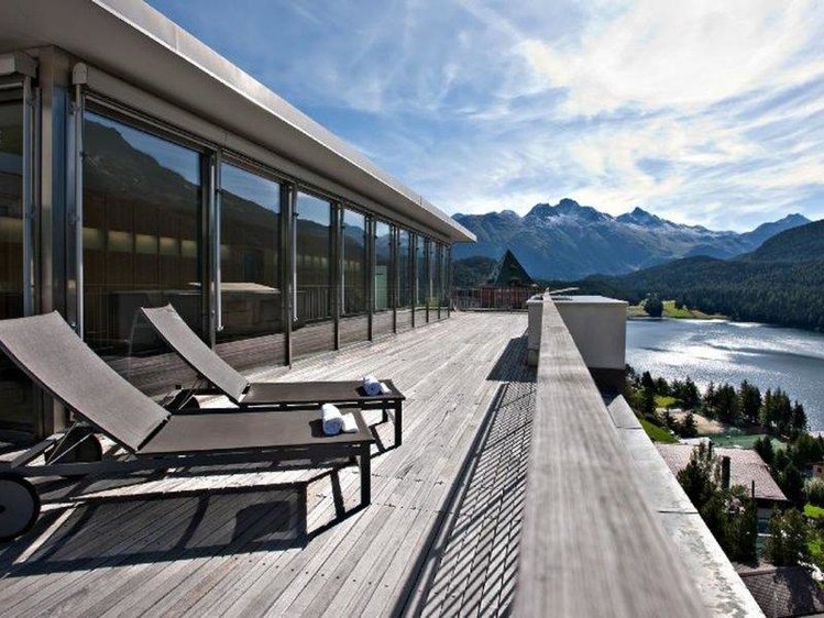 Zájezd Schweizerhof Swiss Quality Hotel St Moritz **** - Graubünden / St. Moritz - Terasa