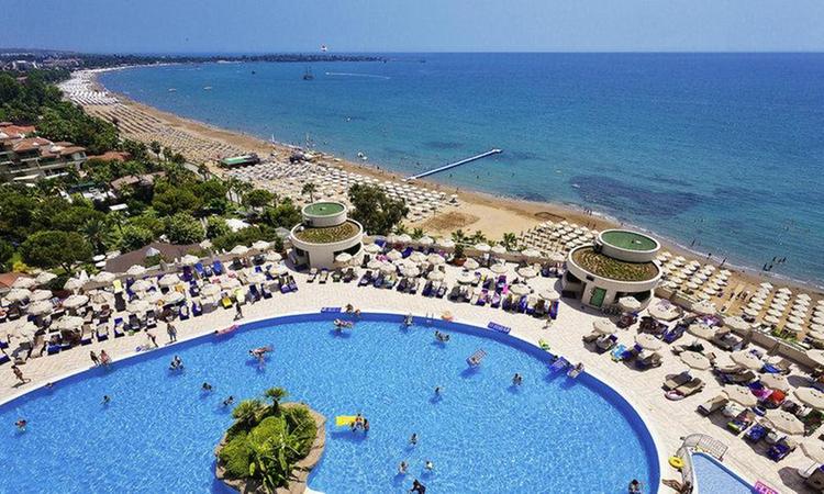 Zájezd Melas Resort Hotel ***** - Turecká riviéra - od Side po Alanyi / Side - Letecký snímek