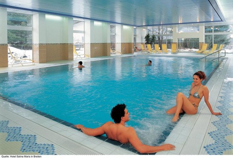 Zájezd Badehotel Salina Maris **** - Wallis / Breiten ob Mörel - Vnitřní bazén
