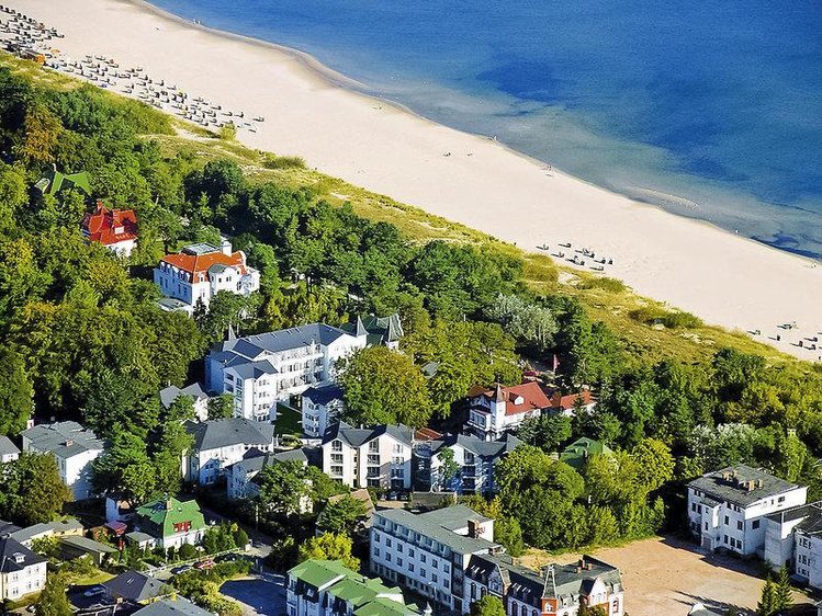 Zájezd Aurelia Hotel St. Hubertus **** - ostrov Usedom / Ostseebad Heringsdorf - Letecký snímek