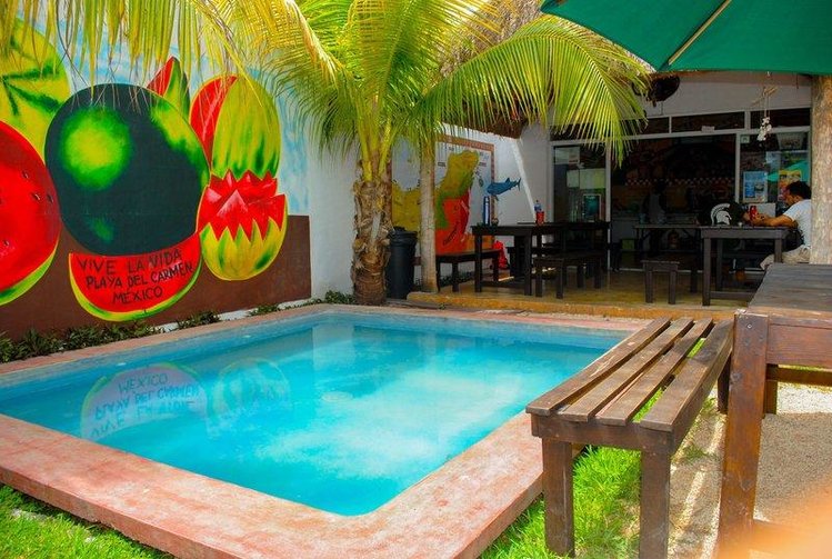 Zájezd Hostal Vive la Vida ** - Yucatan / Playa del Carmen - Vnitřní bazén