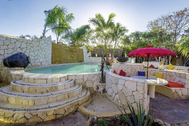 Zájezd Serenity Eco Luxury Tented Camp by Xperience Hotels ***+ - Yucatan / Xpu-Ha - Terasa