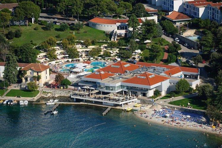Zájezd Resort Belvedere **** - Istrie / Vrsar - Letecký snímek
