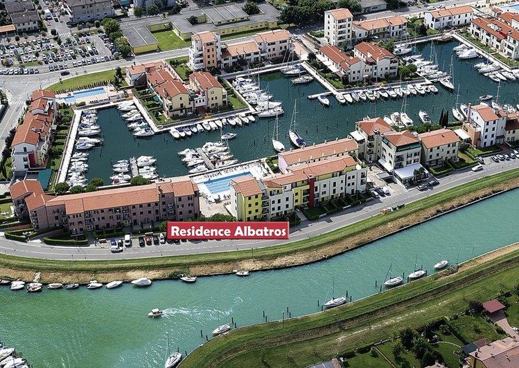 Zájezd Caorle Residence Albatros *** - Benátsko / Caorle - Letecký snímek