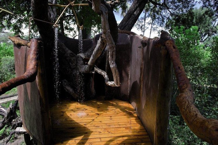 Zájezd Tubu Tree Camp **** - Botswana / Okavango-Delta - Koupelna