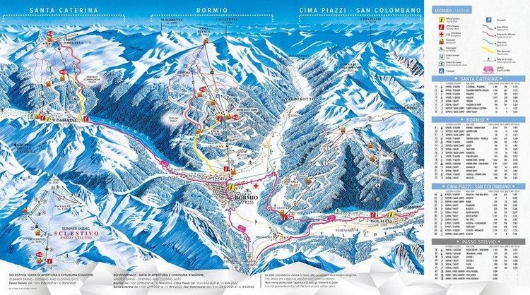 Zájezd Residence Fior d'Alpe *** - Jižní Tyrolsko - Dolomity / Valdidentro - Mapa