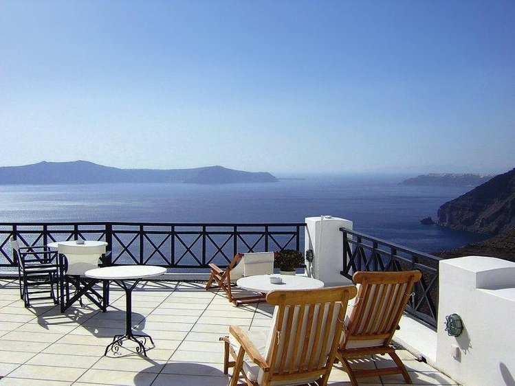 Zájezd Santorini Reflexions Volcano Hotel *** - Santorini / Fira - Terasa