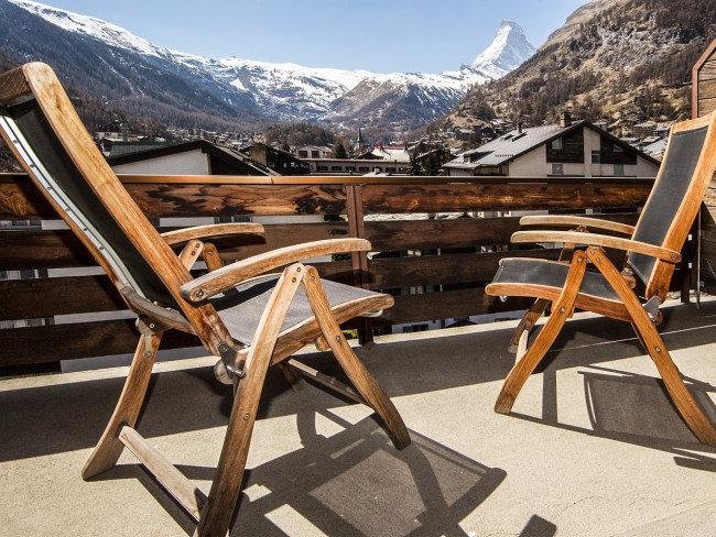 Zájezd Sunstar Hotel Zermatt **** - Wallis / Zermatt - Terasa