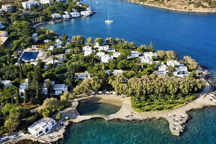 Zájezd Minos Beach Art Hotel ***** - Kréta / Agios Nikolaos - Letecký snímek